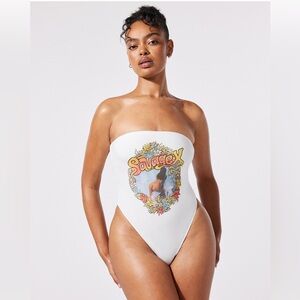 Savage X Fenty White Bodysuit